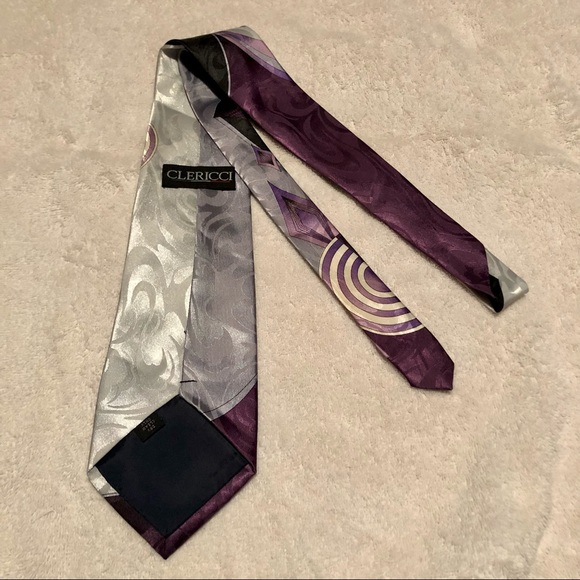 Men's Designer Clericci Neck Tie - Picture 4 of 6